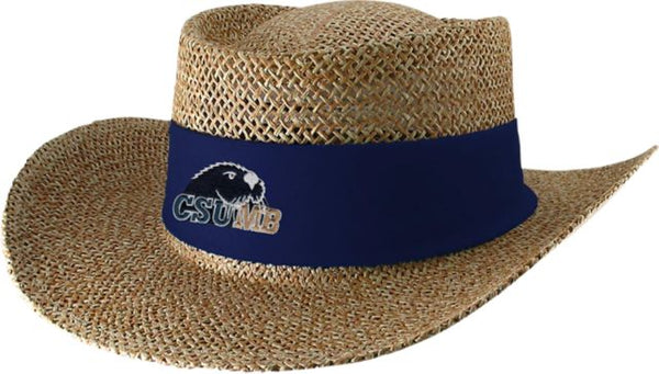California State University Monterey Bay Tournament Straw Hat